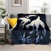 Coperta con Stampa 3D di Lupo Gioco W-Witcher Coperte da Divano per Letti Morbida Calda Coperta Plaid Lupi che Corrono Coperta da Lancio Coperta in Flanella