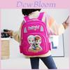 Adorable Cartoon Kids Backpack For Boys And Girls Nylon Material Lightweight