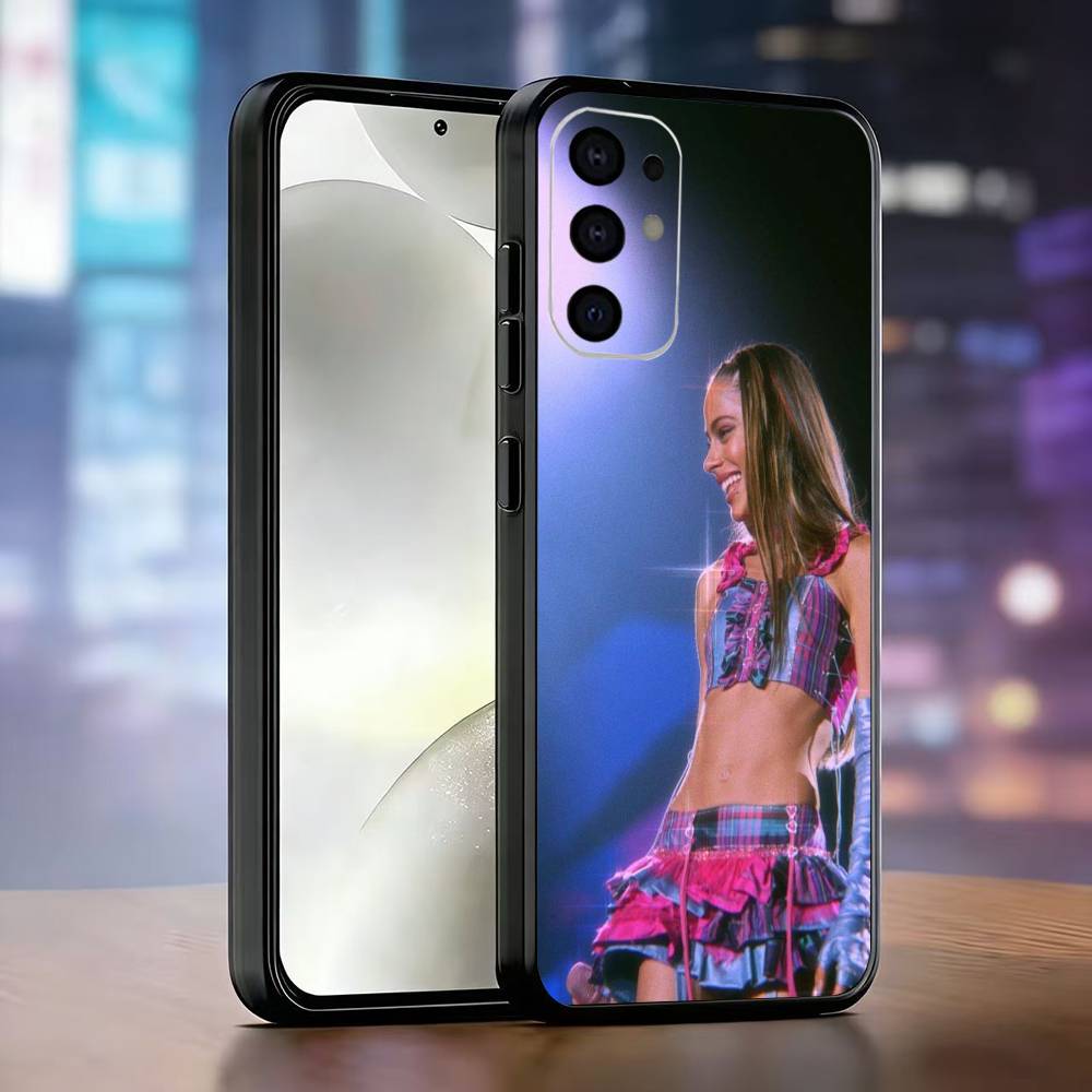 T-Tini Stoessel Singer Phone Case For Samsung S25,S24,S21,S22,S23,S30,Ultra,S20,Plus,Fe,Lite,Note,10,Black Cover