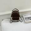 Schoolbag Korean niche polka dot chain backpack casual Korean ins personalized foreign style backpack tide mini portable schoolbag