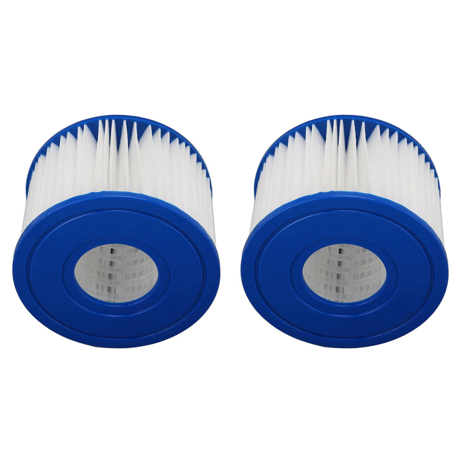 

2Pcs Pool Filter Cartridge Filter Element Replacement for Hot Tubs Spas Kid s Swimming Pools