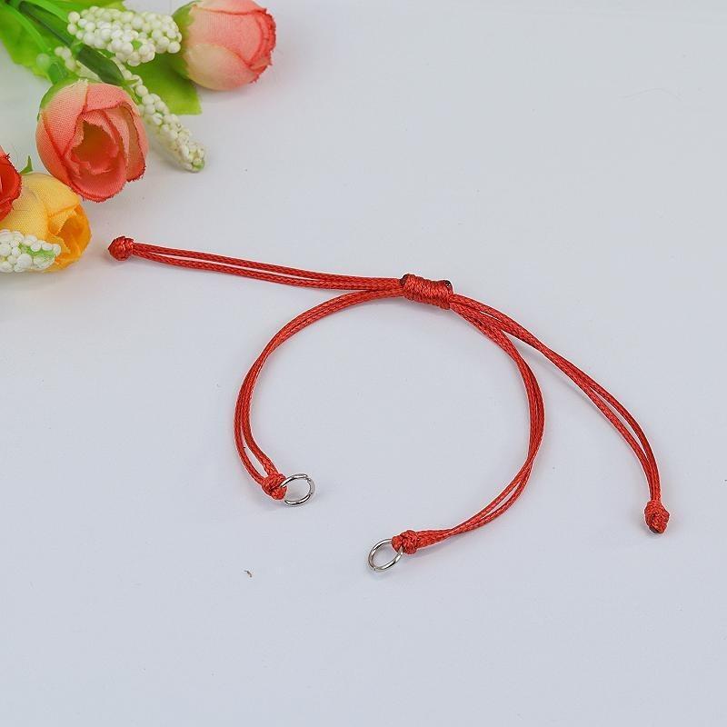 Wax rope woven bracelet DIY accessories Male and female couples adjustable work in progress Weaving bracelet accessories