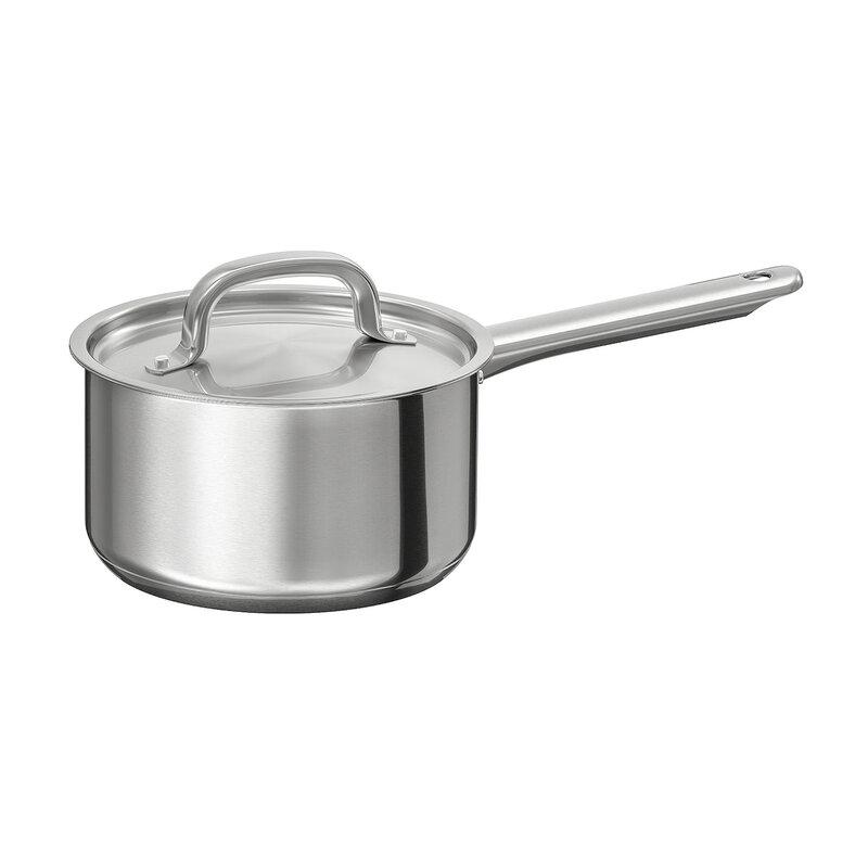 

IKEA 365+ Stainless Steel Saucepan with Lid, 2.0L