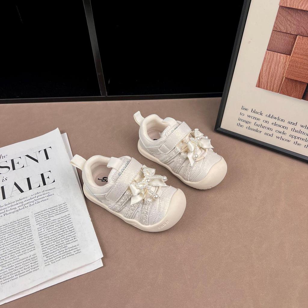 Kids' 2026 Spring/Autumn Korean Style Girls' Casual Lightweight Soft Sole Sneakers