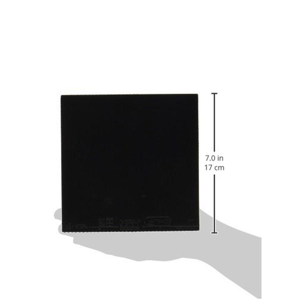Table Tennis Rubber Soft Back Vega Asia Black MAX 10451
