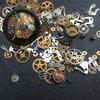 Squisita Lega Ingranaggio Steampunk Nail Art Decorazioni Fai da Te Strumenti Metallo Creativo Unghie Accessori
