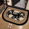 Entrance Door Mat Foyer Entrance Mat Dirt Resistant Foot Mat Wear-resistant Door Mat Carpet