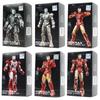 Zabawki Fondjoy Marvel do składania figurka Iron Man MK1 MK2 MK3 MK4 MK5 MK6 MK7 Figurka akcji Model Prezent urodzinowy dla dzieci