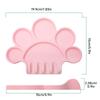Silicone Paint Palette With Pen Holder Pigment Dispensing Tray Art Student Tools Painting Supplies For Watercolor Oil Propylene
