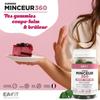 EAFIT Minceur 360 Gummies - Brûleur, Coupe Faim - Vegan, Sans Sucre - 60 Gummies