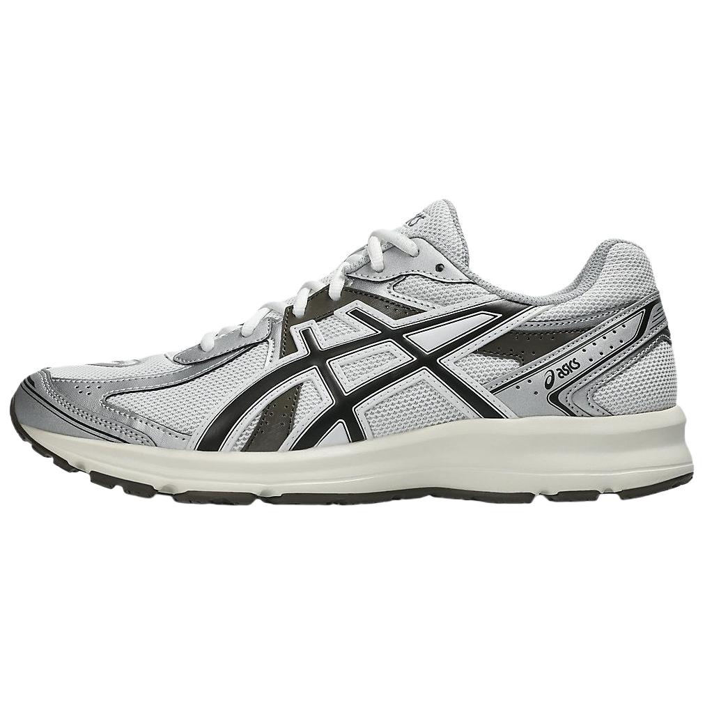 ASICS JOG 100S Breathable Running Shoes Unisex White Black 1203A741-104