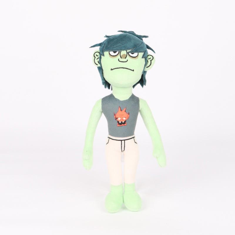 New Gorillaz Noodle Plush Kawaii Virtual Band Street Fighter Stuffed Doll Cute Red Cloak Boy For Fans Enthusiast Children's Gift