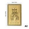1PC 2026 Tai Sui Amulet Card Horse Year Feng Shui Good Luck Card Bring Wealth & Prosperity & Happiness Home Or Office Decor