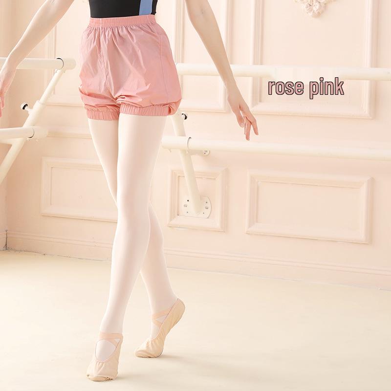 

Женские свободные шорты для балетной практики, сауна-эффект - Разминка, Формирование фигуры, Влагоотводящие, Летний стиль Extra Large