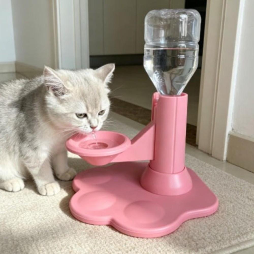 Prevent Black Chin Cat Auto Water Bowl Gravity Refill Pet Water Station  Travel