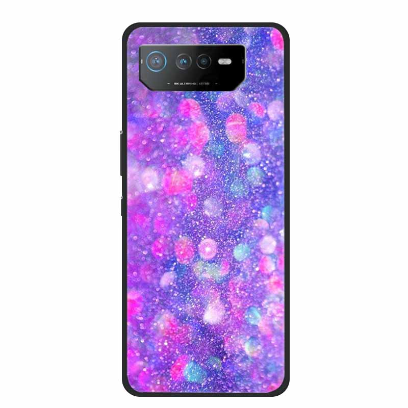 Phone Case For Asus ROG Phone 6D Ultimate Back Cover Case Black TPU Silicone Soft Coque For Asus ROG Phone 6 Pro Case Phone6 Pro