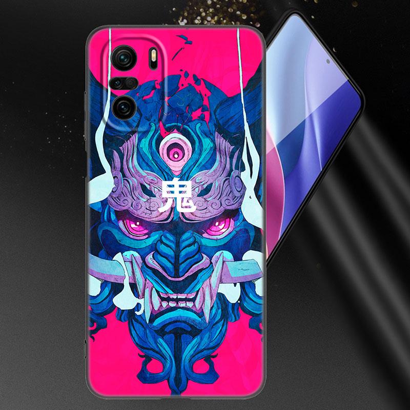 

Чехол для телефона Japanese Samurai Art для Xiaomi Mi POCO X3 NFC GT M4 M3 12 11T 10T Pro A3 11 Lite NE 5G 12X 11i F3 мягкий черный чехол Xiaomi POCO X3 NFC