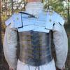 Rzymski żołnierz wojskowy Lorica Segmentate Body Armor 20g stal rustykalny wystrój domu prezenty