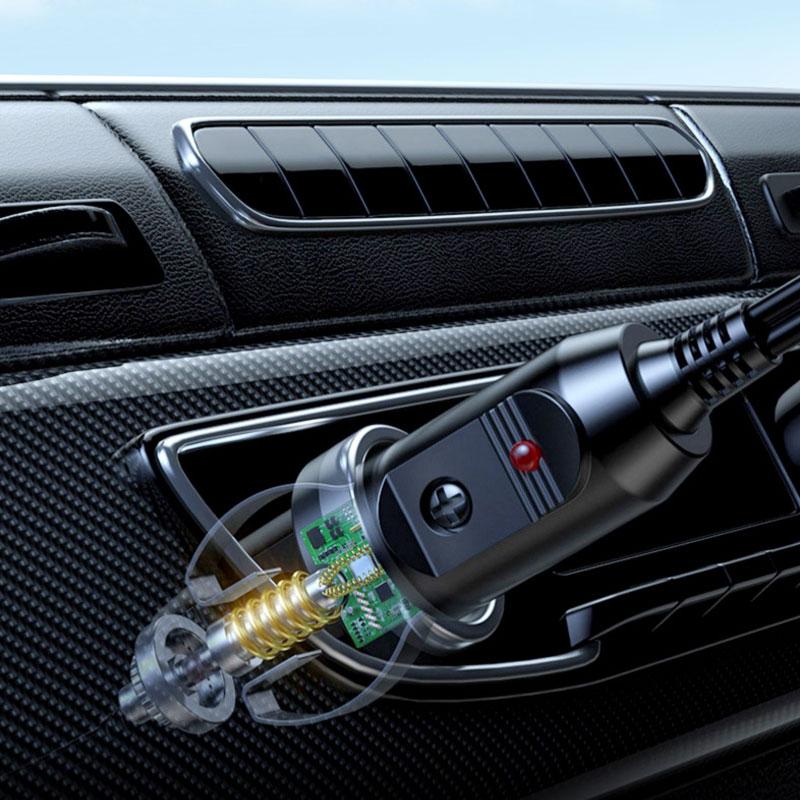 Portable Air Compressor Tire Inflator Multifunctional Air Pump Car Tire Pump Easy To Operate Digital Display with Light