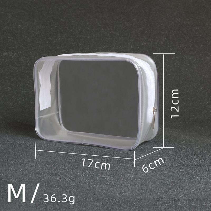Transparent Pvc Bags Travel Organizer Clear Makeup Bag Beautician Cosmetic Bag Beauty Case Toiletry Bag Make Up Pouch Wash Bags