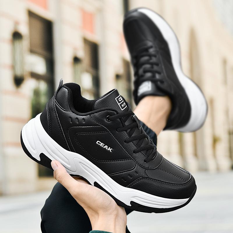 Men's autumn winter casual outdoor breathable sneakers light soft-sole speed running shoes fashion students racing sports shoes