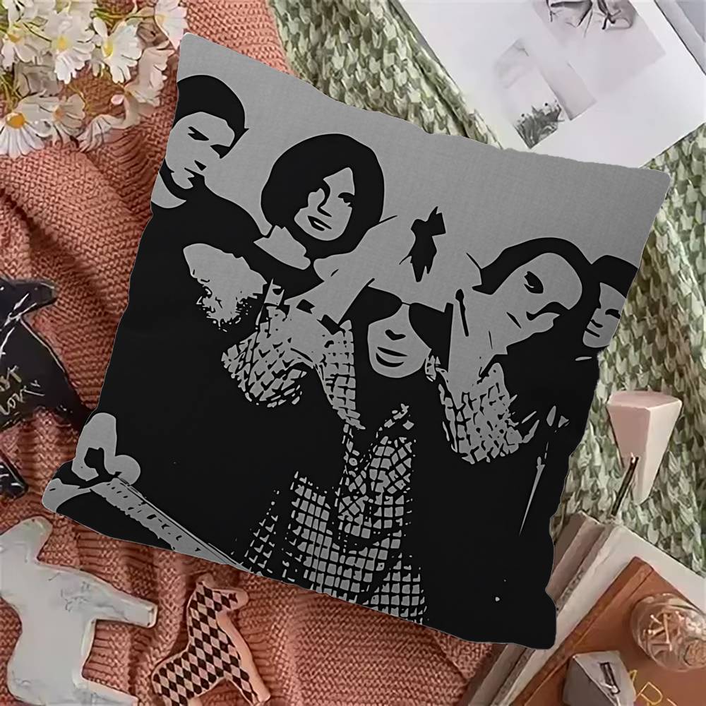 Hot Rock Music Band R-Radiohead Maple Design Cushion Cover Happy Autumn Harvest Decor Holiday Decorati Pillow Cover