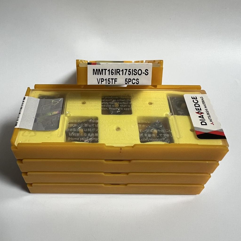 MITSUBISHI / MMT16IR175ISO-S VP15TF / Carbide CNC Blade 10 Pcs