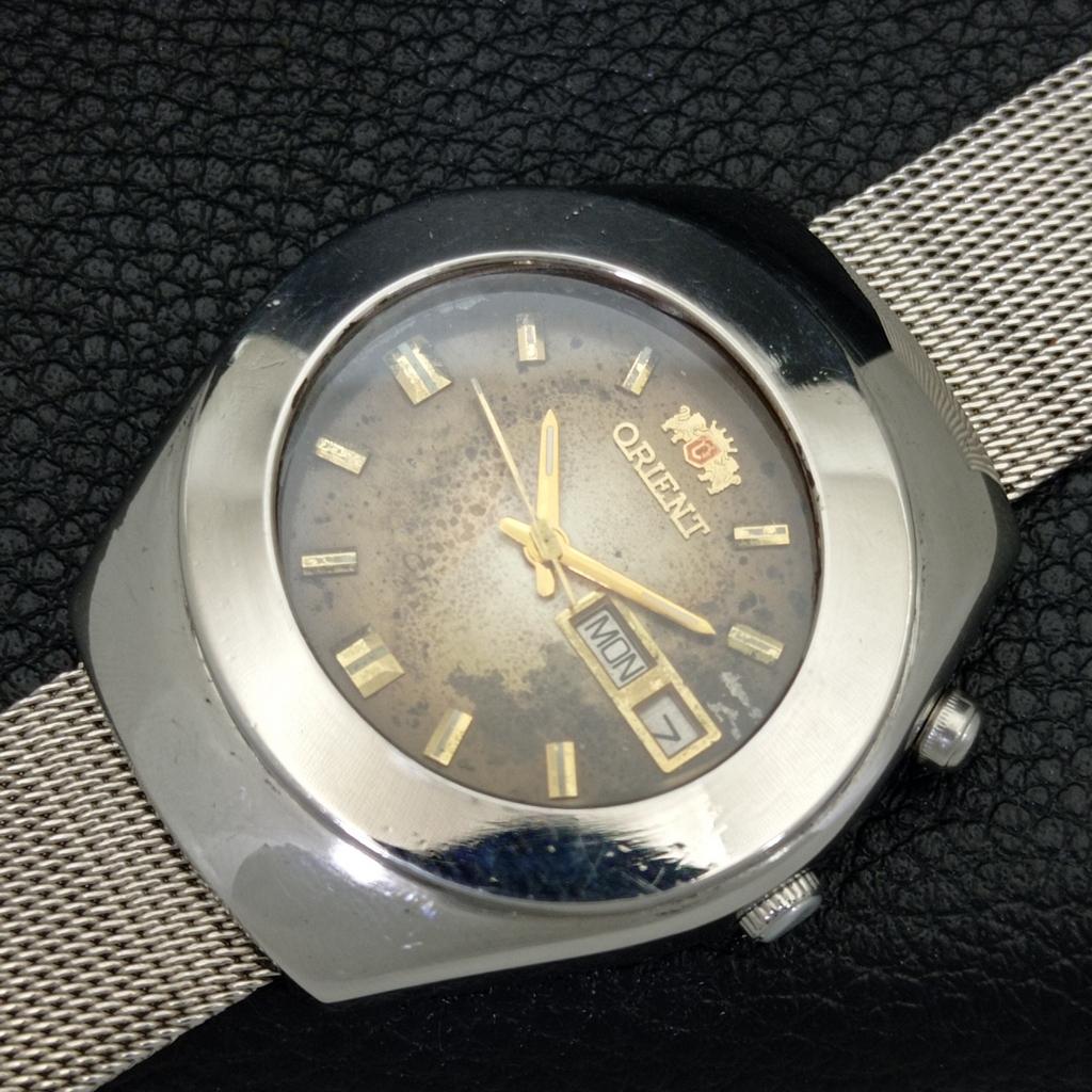 CEAS VINTAGE ORIENT AUTOMATIC 42070 JAPONIA BĂRĂBȚI CADRAN ORIGINAL a500359-5 R151b-a500359