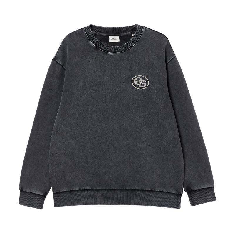 Jack & Jones Men's Patch Embroidery Crewneck Sweatshirt