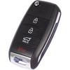 TOP-VIGOR Remote Car Key Fob 433MHz Compatible with Kia Soul 2014 2015 2016 2017 2018 2019, OSLOKA-875T FSK 60 Chip 4 Button Keyless Entry Car Key
