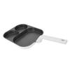  Egg Frying Pan Nonstick Ti Alloy 3 Cup Breakfast Frying Pan Ergonomic Handle Kitchen  