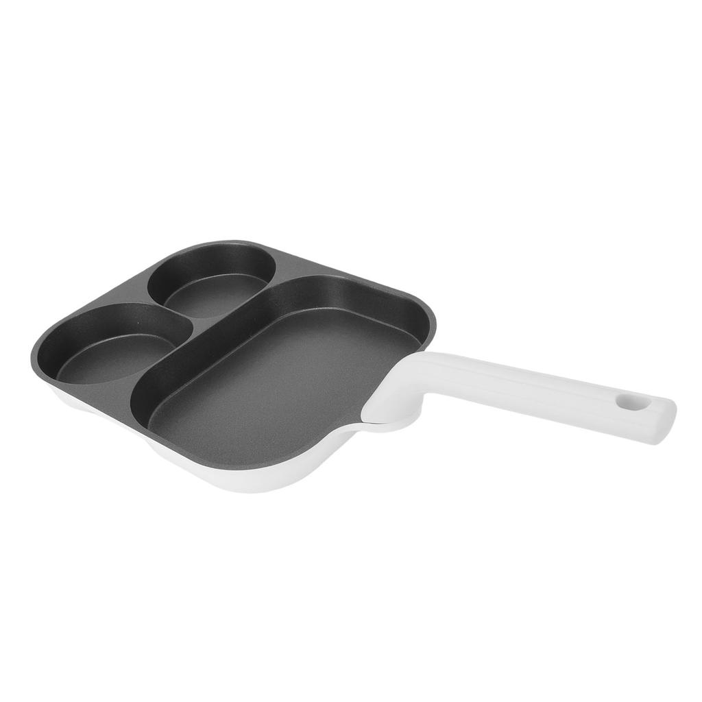  Egg Frying Pan Nonstick Ti Alloy 3 Cup Breakfast Frying Pan Ergonomic Handle Kitchen  