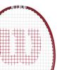 [Amazon.co.jp Exclusive] Badminton Racket [Pre-strung] Attacker Grip Size 4 Red WR153110U2