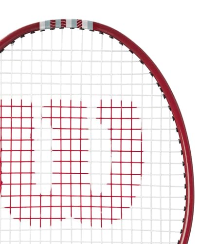 [Amazon.co.jp Exclusive] Badminton Racket [Pre-strung] Attacker Grip Size 4 Red WR153110U2