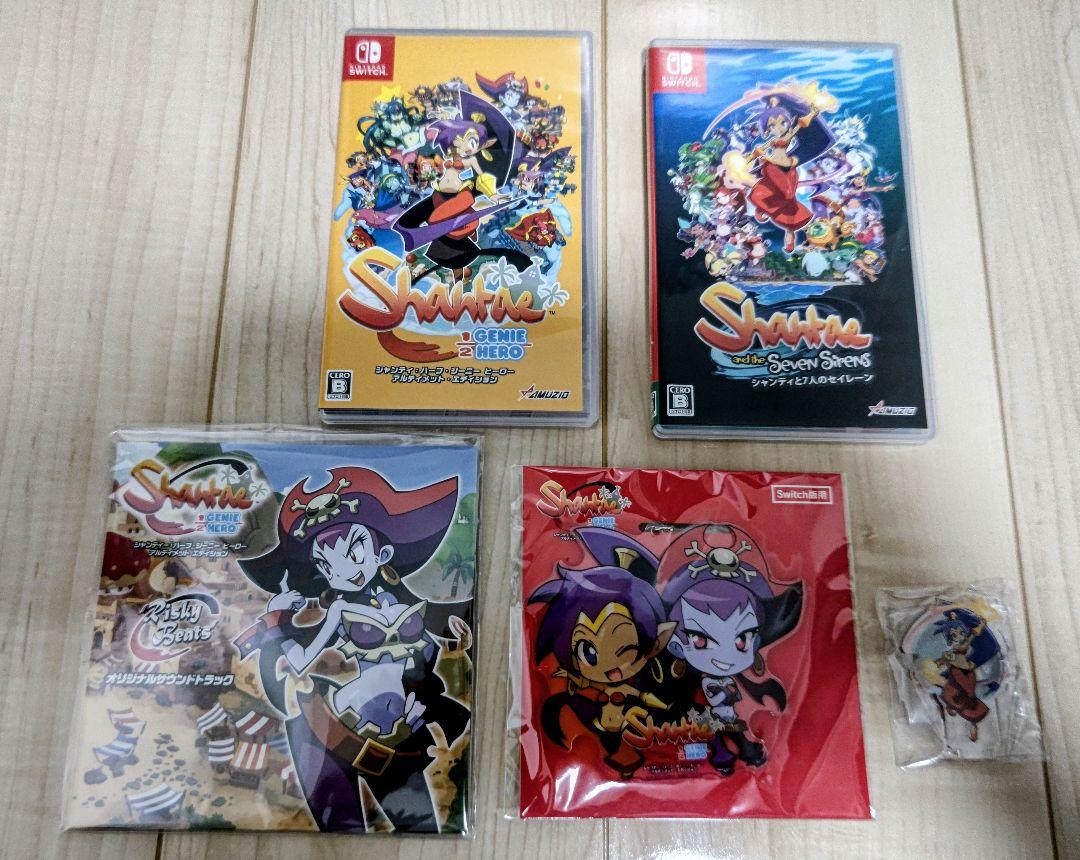 

[USED] Nintendo Switch Shantae Series Set + Purchase Bonus
