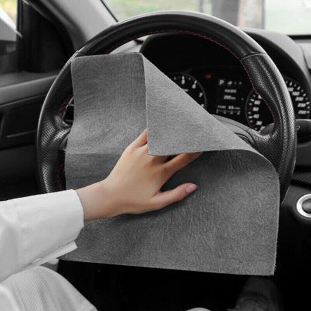 1pc Magic Glass Wiping Rag Cloth Streak Free No Watermark Reusable Car Glass Towel Thickened Magic Cleaning Cloth Cleaning Tools