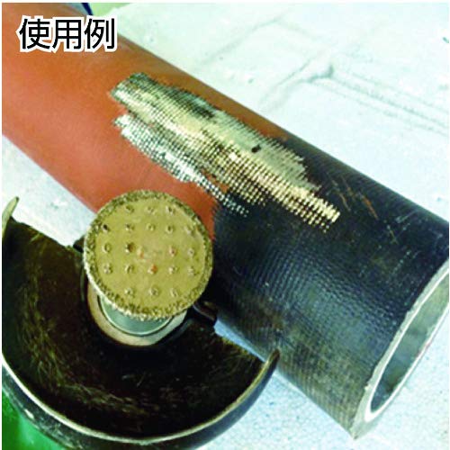 NANIWA Welding Diamond Shaver 45 Type.R for Rivets, 45mm Diameter X M10, FN-4393