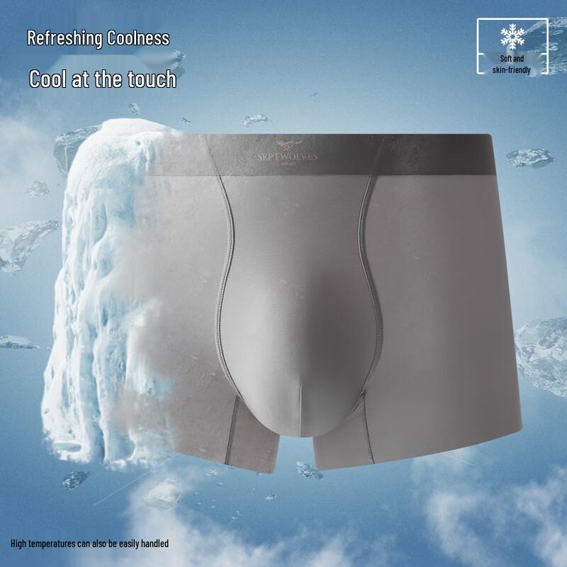 Seven Wolves Men's Premium Antibacterial Boxer Briefs