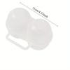 1/2 pièces Boîte à œufs portable antichoc d'extérieur. Boîte de rangement anti-chute pour œufs, boîte à œufs portable. Boîte de rangement pour réfrigérateur. boîte de rangement