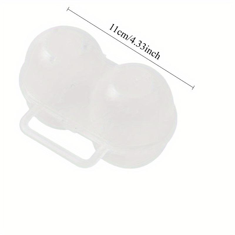 1/2 pièces Boîte à œufs portable antichoc d'extérieur. Boîte de rangement anti-chute pour œufs, boîte à œufs portable. Boîte de rangement pour réfrigérateur. boîte de rangement