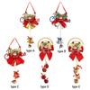 Door Ornament Christmas Pendant Christmas Decoration Gift Tree Pendant Santa Claus Small Bell Xmas Decor