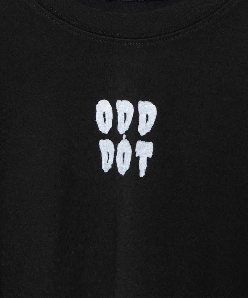 ODD DOT Big Logo T-Shirt_Black