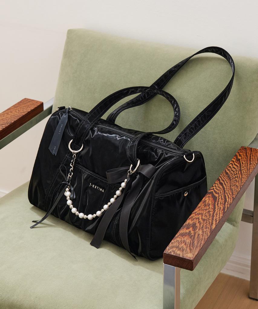 Jestina Ballo Lg Boston Shoulder Bk (Jhneha4Bf117Bk260)