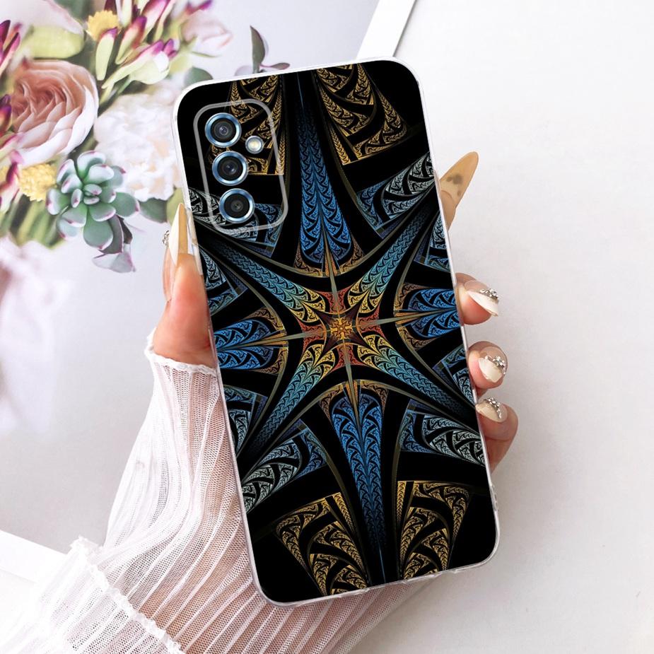 For Samsung Galaxy M52 5G Case SM-M526B Colorful Flowers Butterfly Painted Cover Soft Silicone Case For Samsung M52 M 52 5G Bags