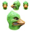 Maschera in Lattice Cosplay Anatra Arrabbiata di Halloween Divertente per Bambini e Adulti