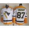 Maillot d'entraînement de hockey sur glace pour homme et femme à manches longues Pittsburgh Penguins Nashville Predators Ottawa Senators Officiel