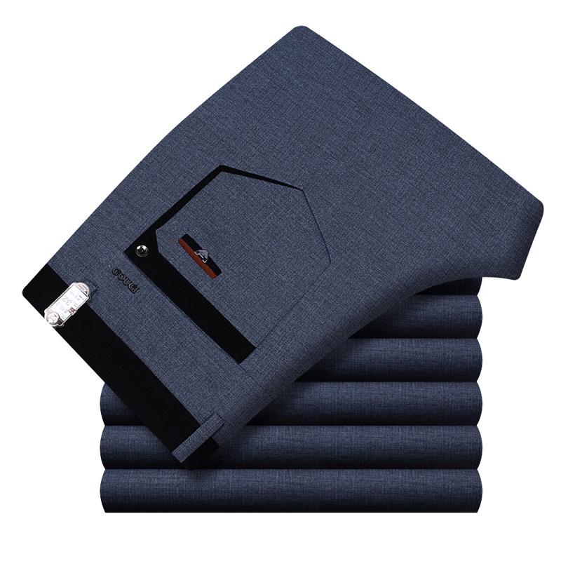 2020 Autumn Men's Korean Style Loose Straight-Leg Dress Pants