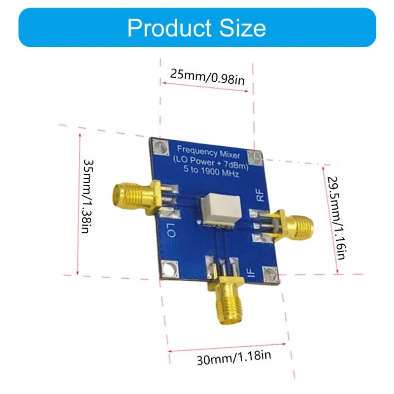 PCB Radio Module Passive Mixer Ideal For Broad Communication Applications Featurings Easy Operation