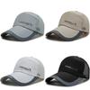 Adjustable Mens Baseball Hat With Windproof Features And Stylish Letter Print