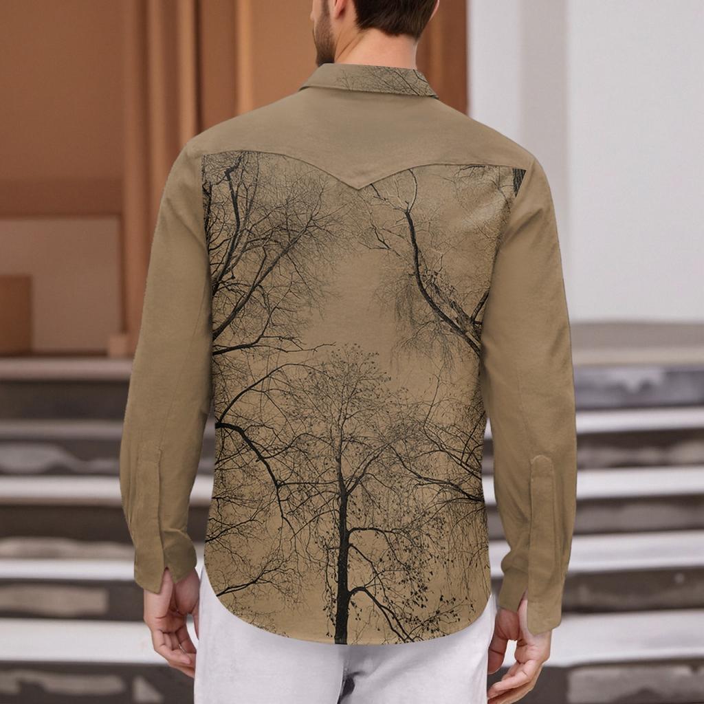 Men'S Fashionable Lapel And Shoulder Length Short Sleeved Casual Top